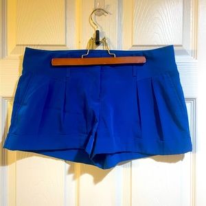 Express Size 6 Electric Blue Shorts